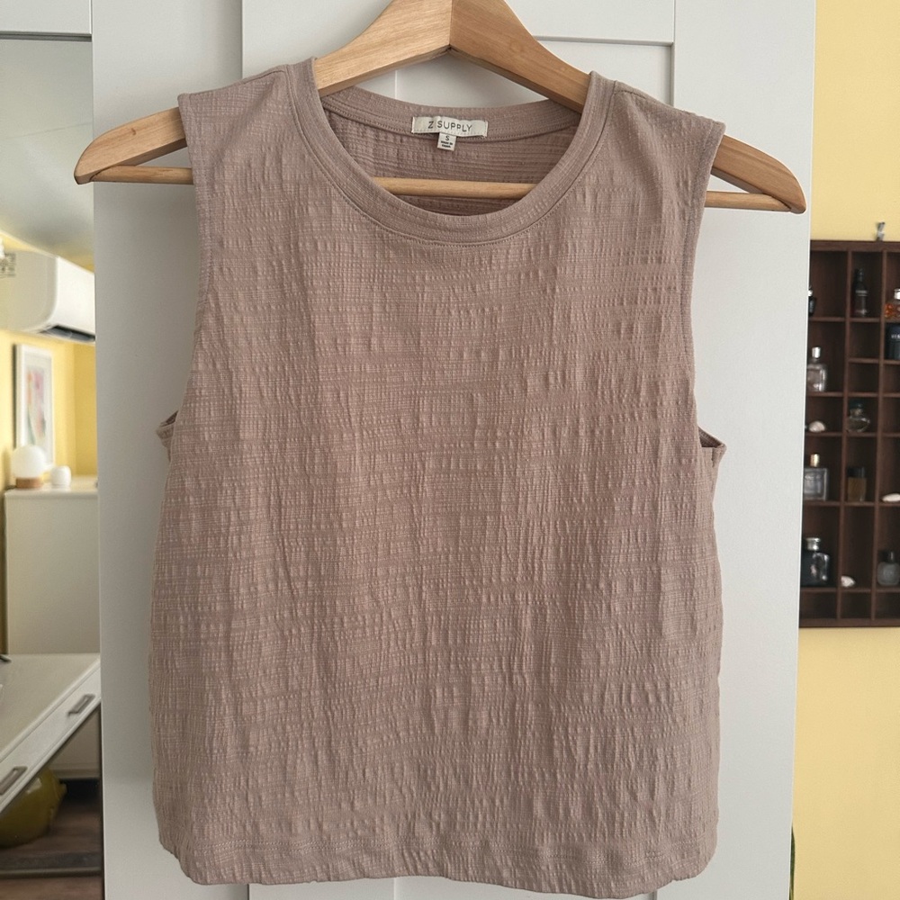 Z Supply Delavine Textured Tank Top